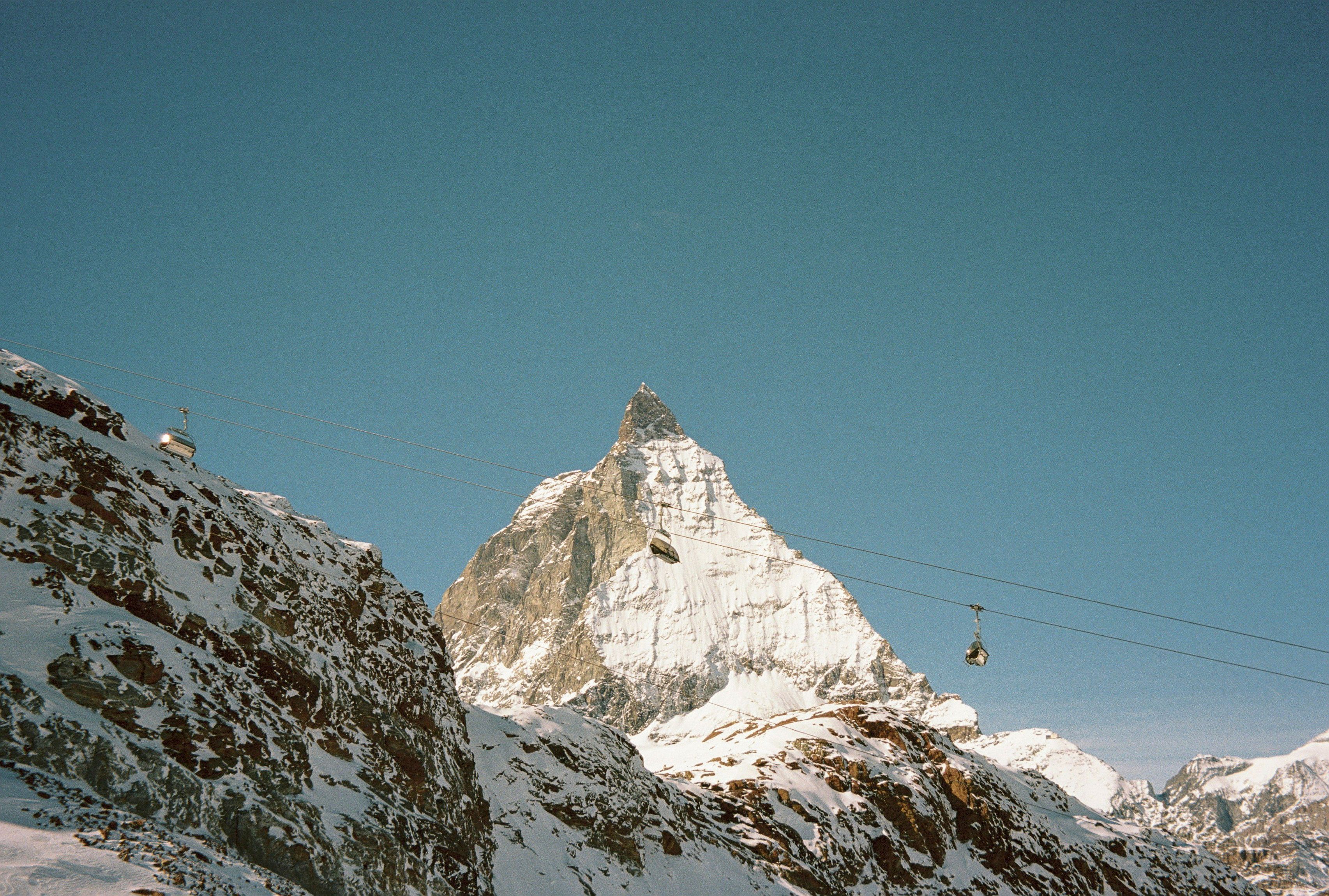 An image of the Matterhorn in Zermatt