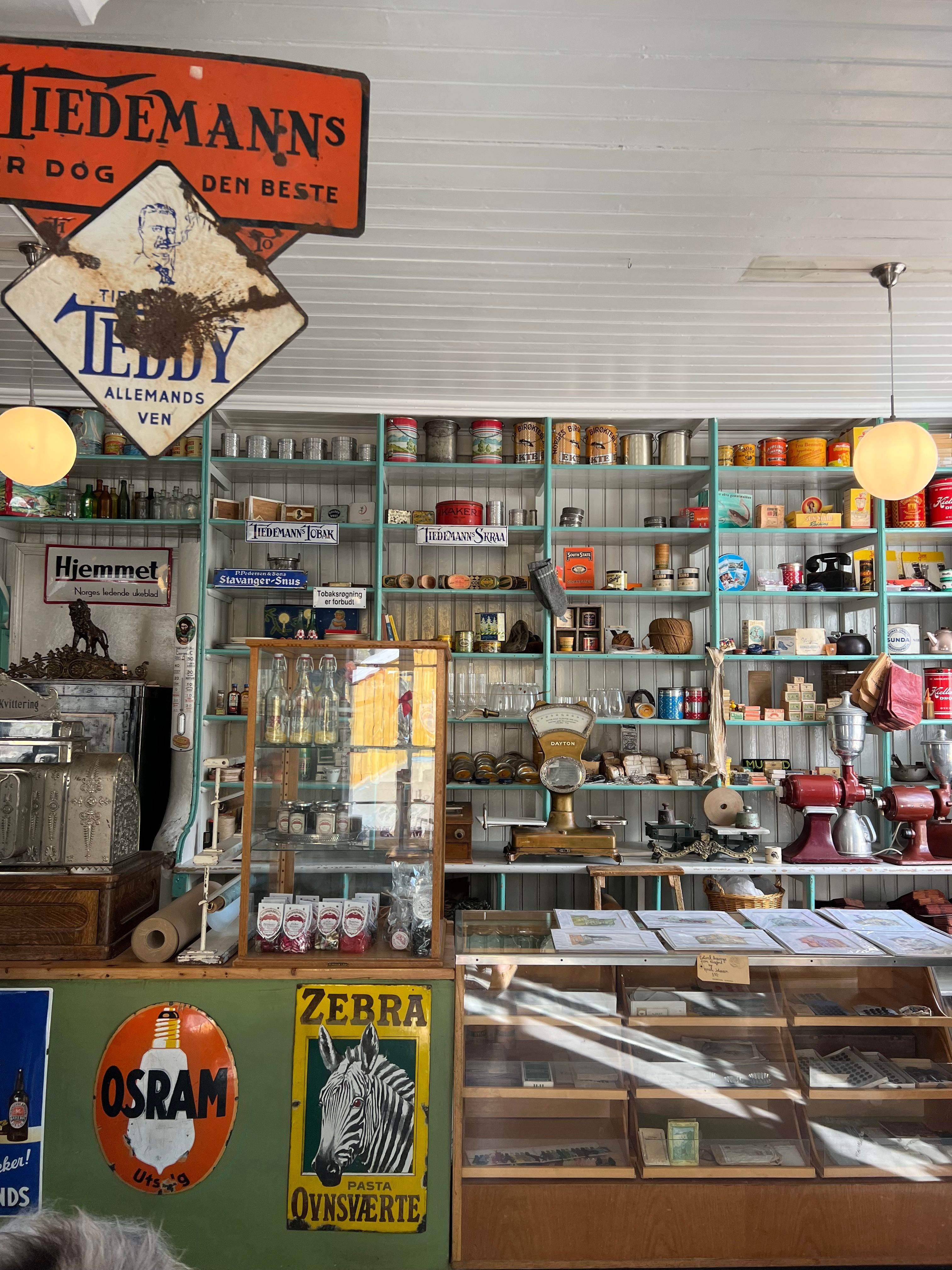 Image of a cafe in Norway