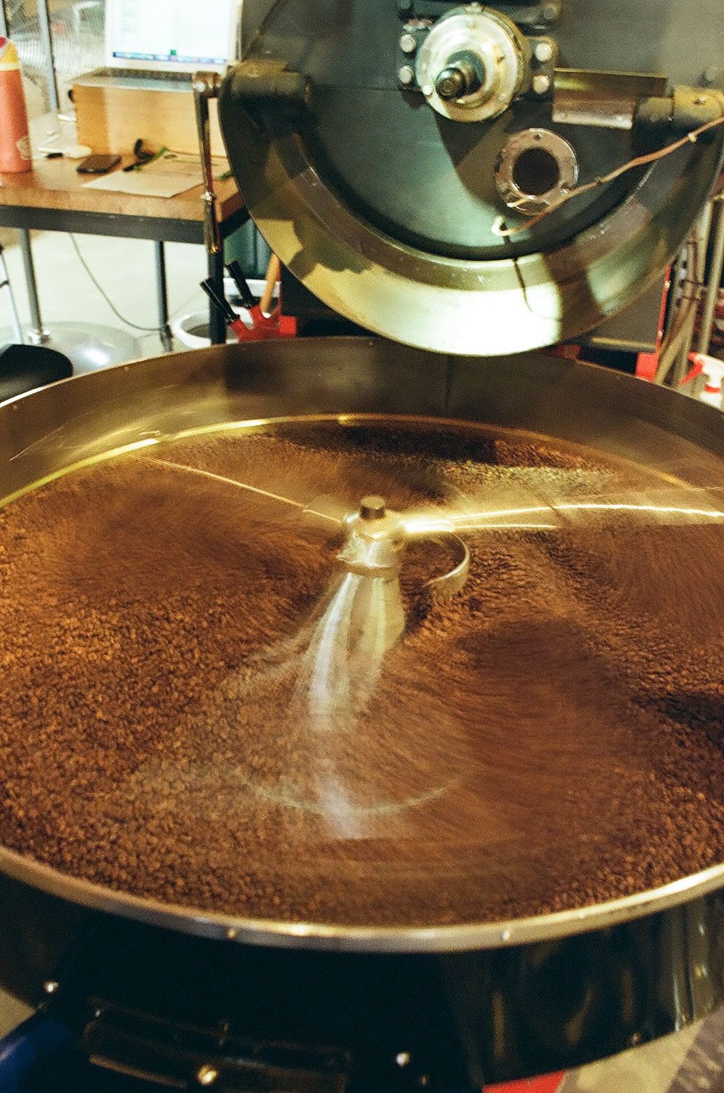 Image of a coffee bean roaster
