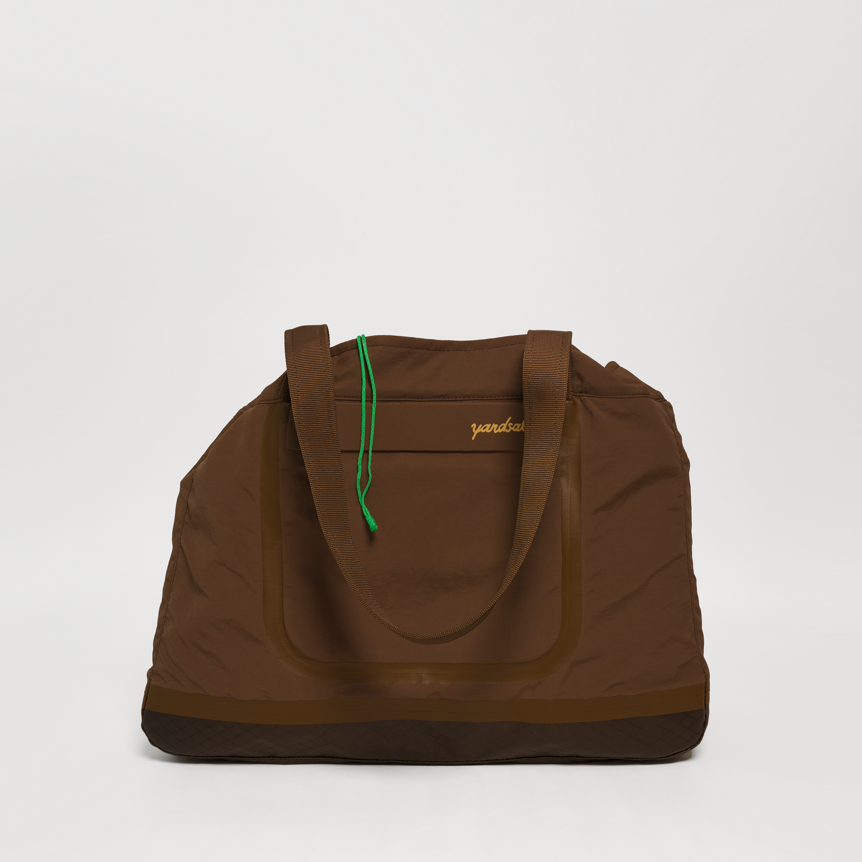 An image of Day Bag Brown cinched