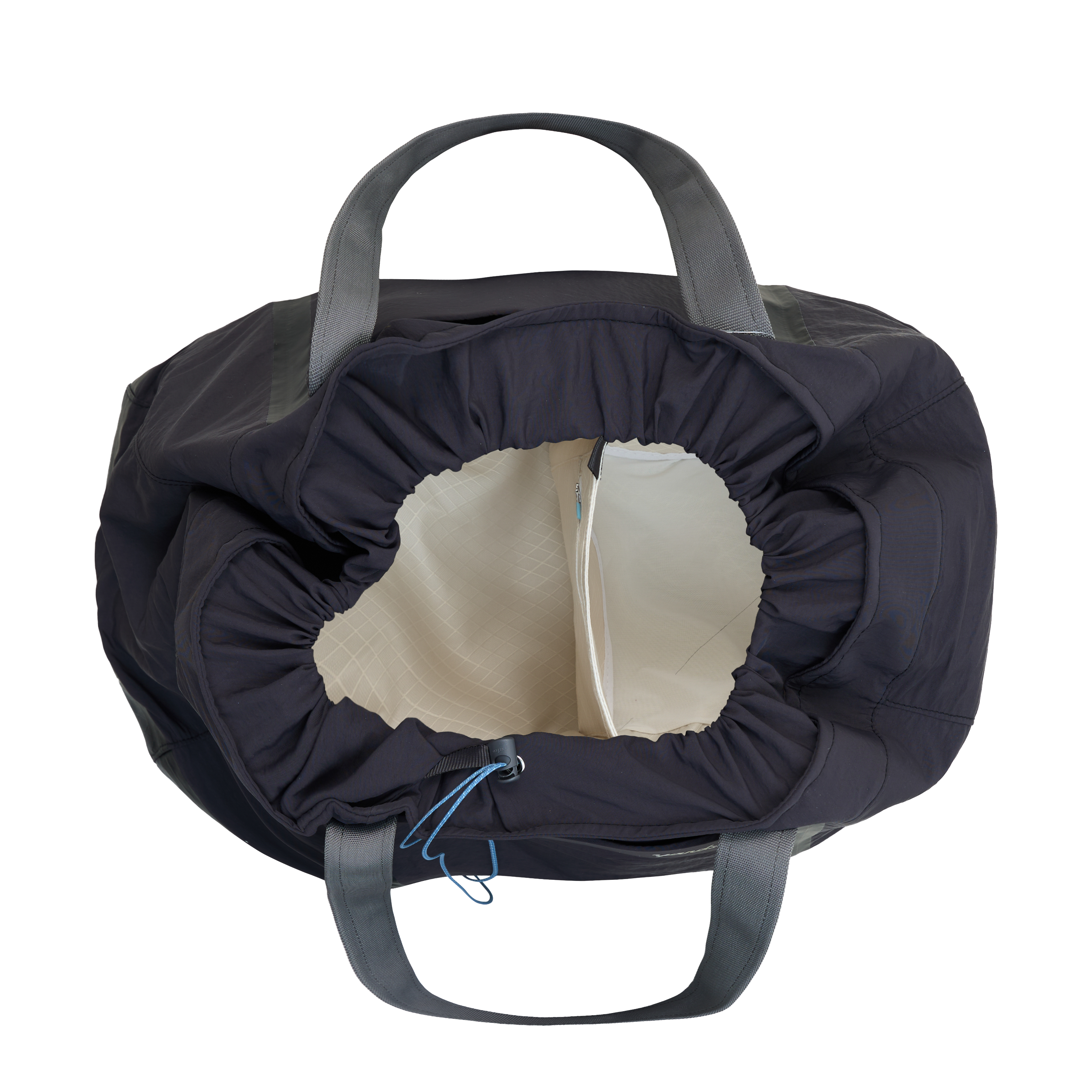 Double Black Day Bag closed top