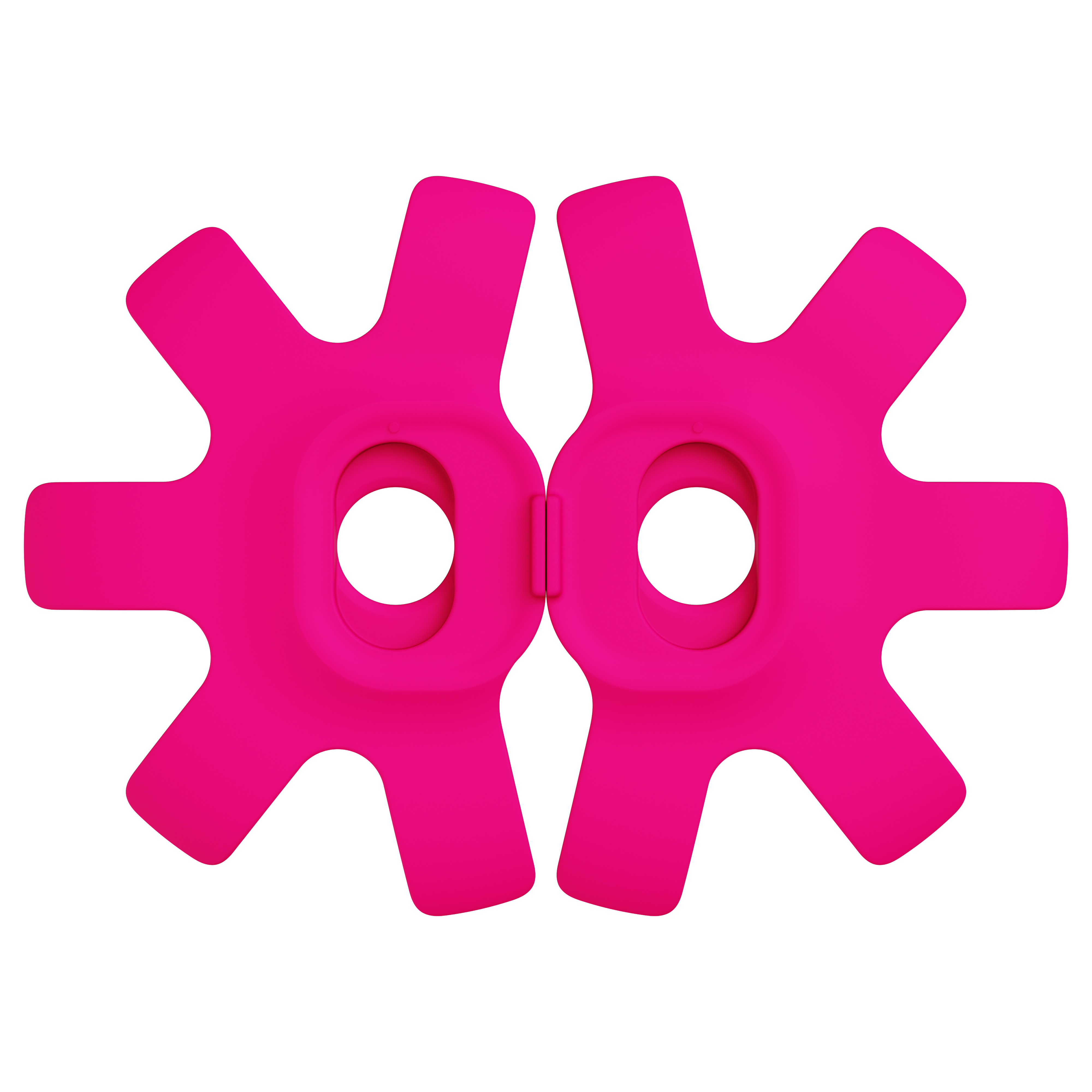 Bubblegum Powder Baskets top