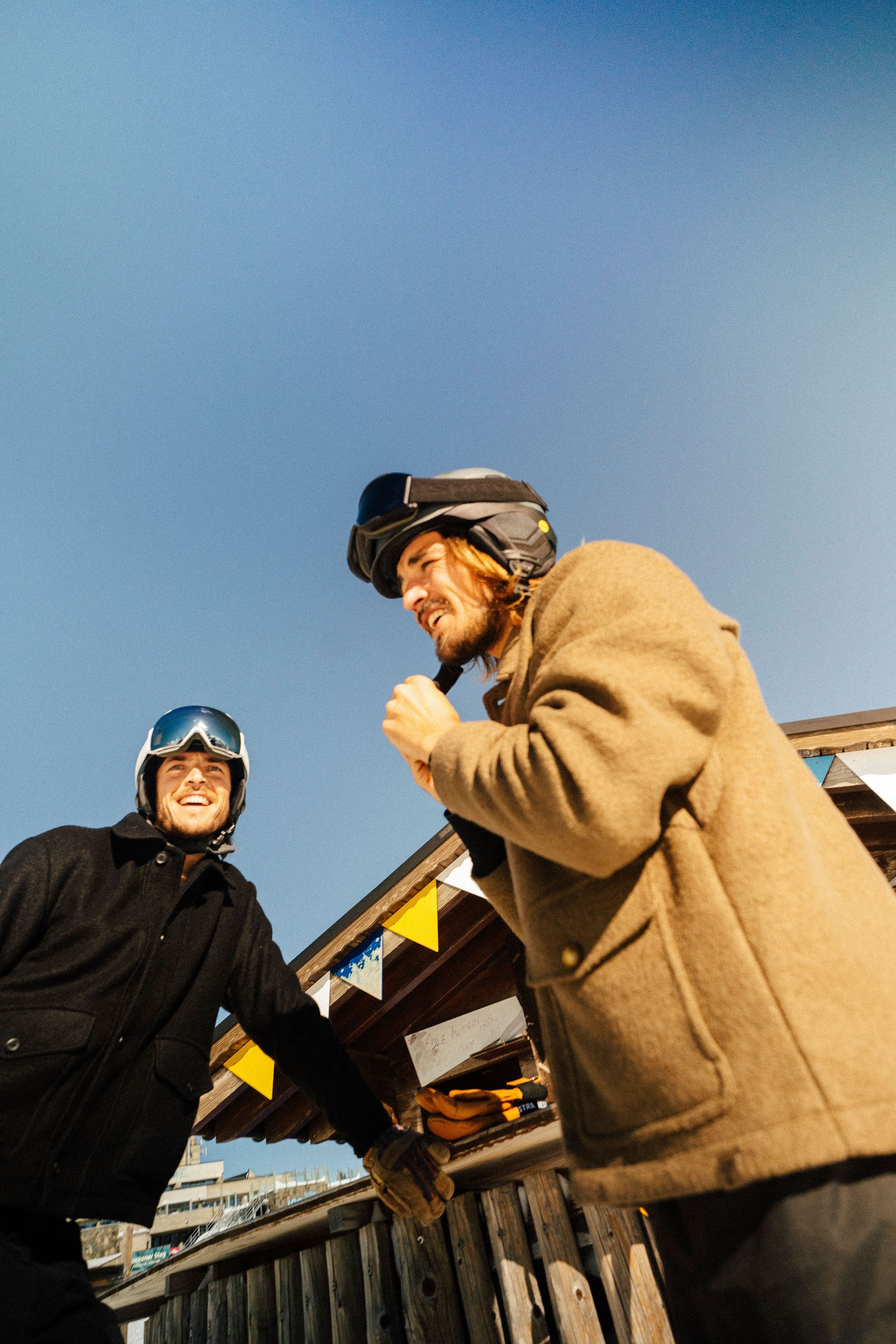 An image of people in a ski field
