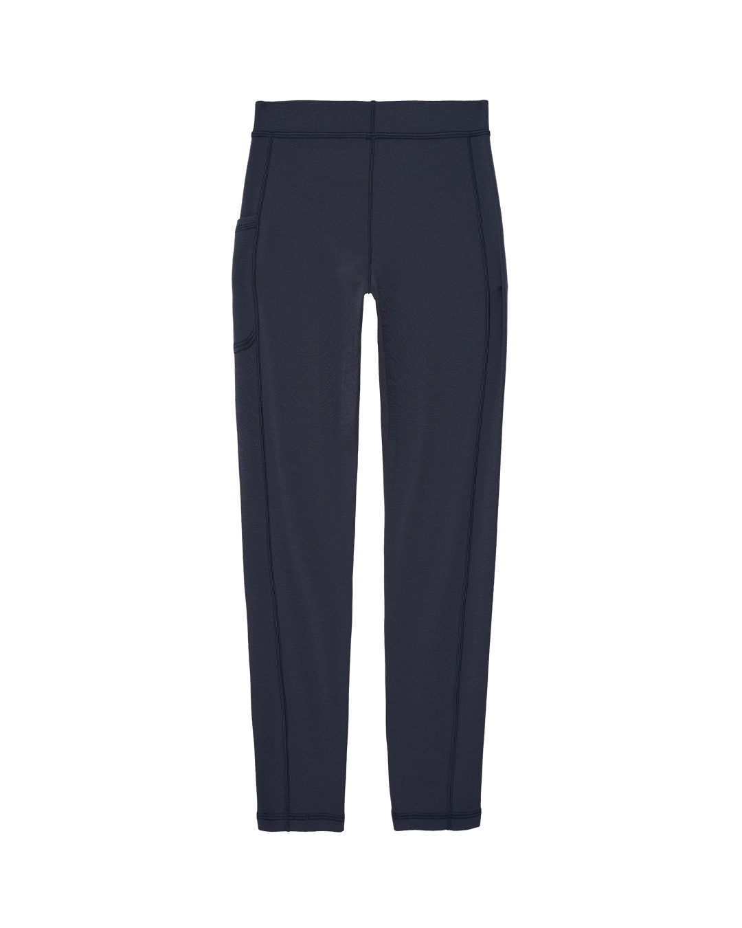 Mens baselayer bottom back blue