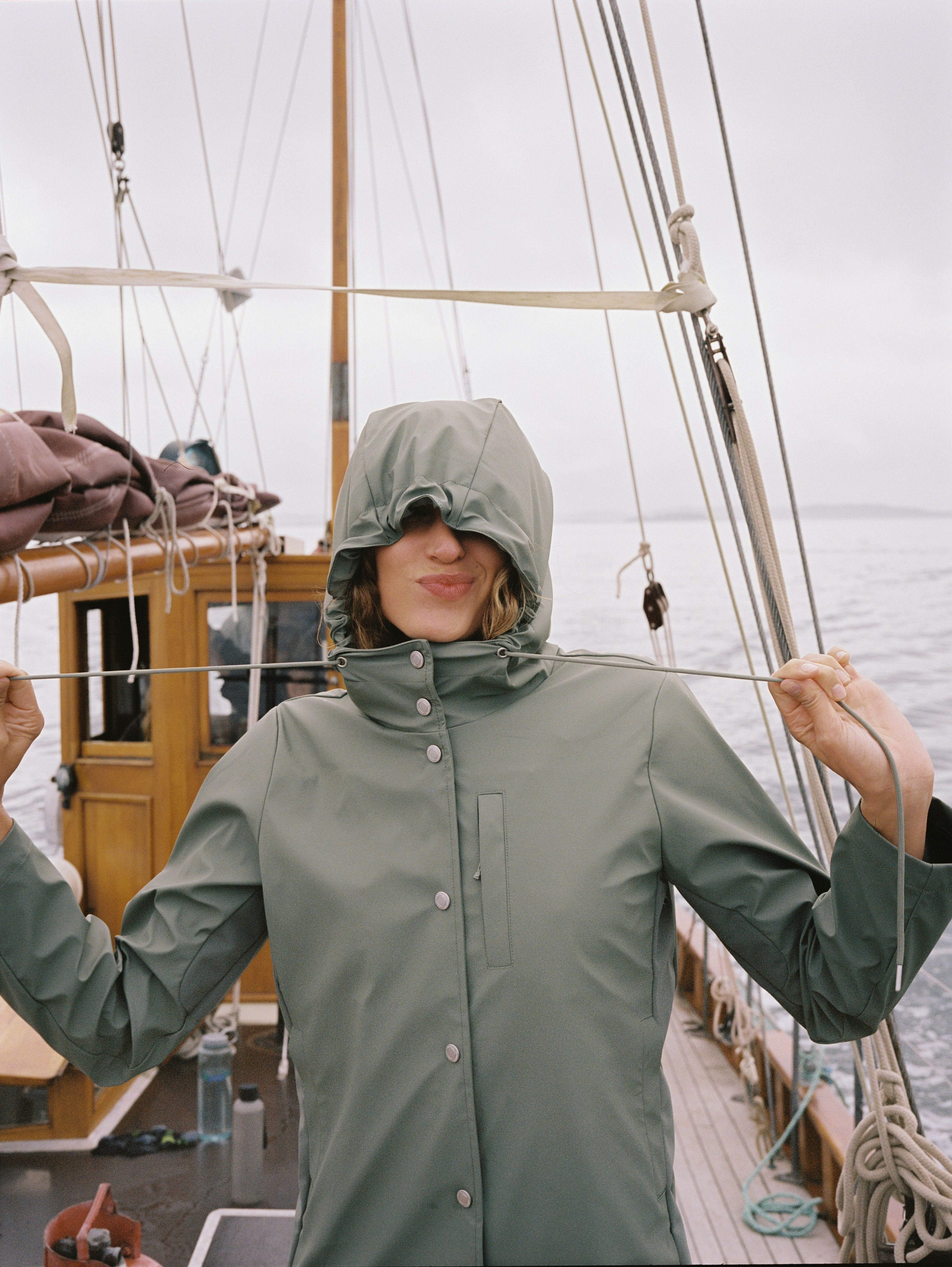 A rain coat