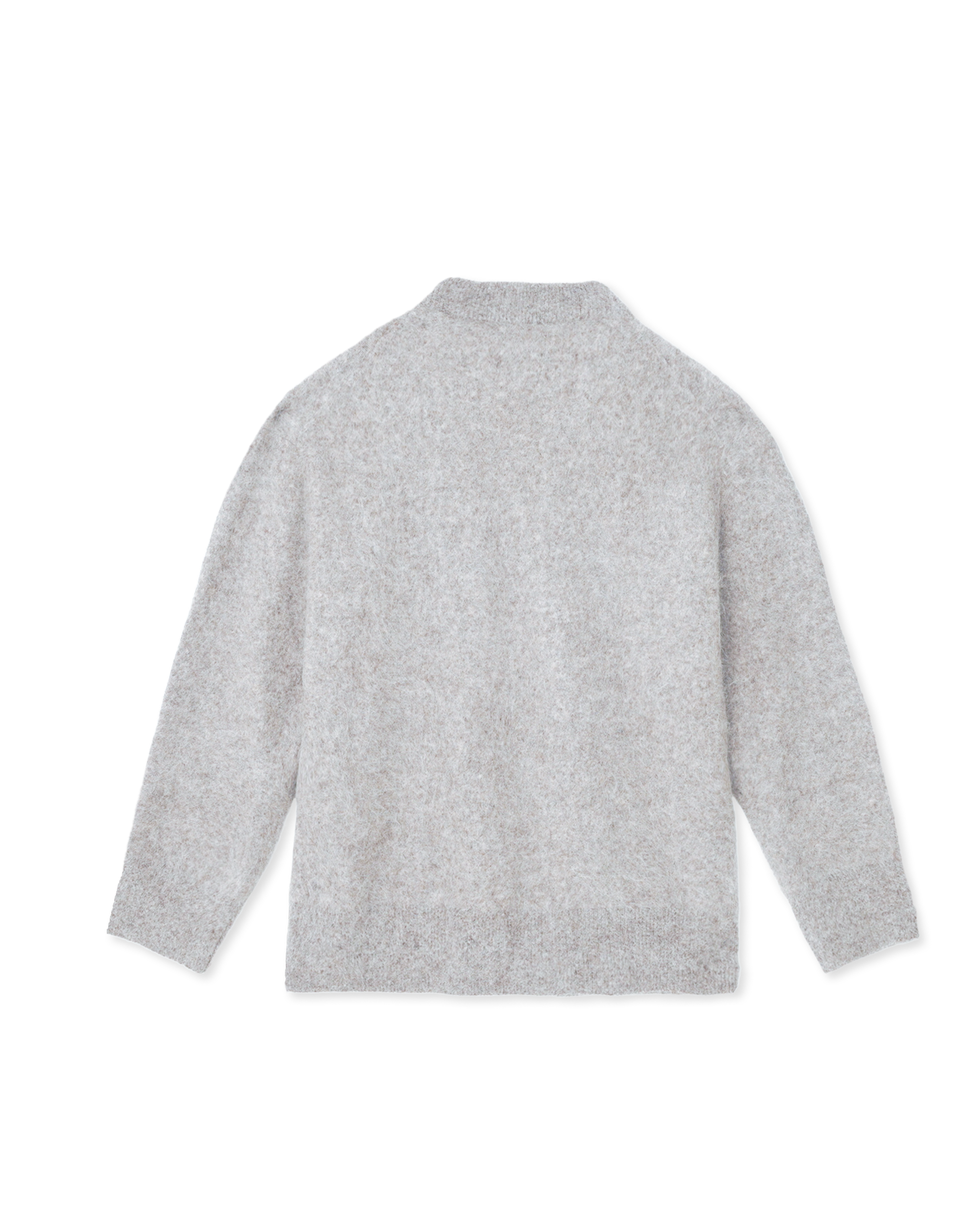 grey sweater