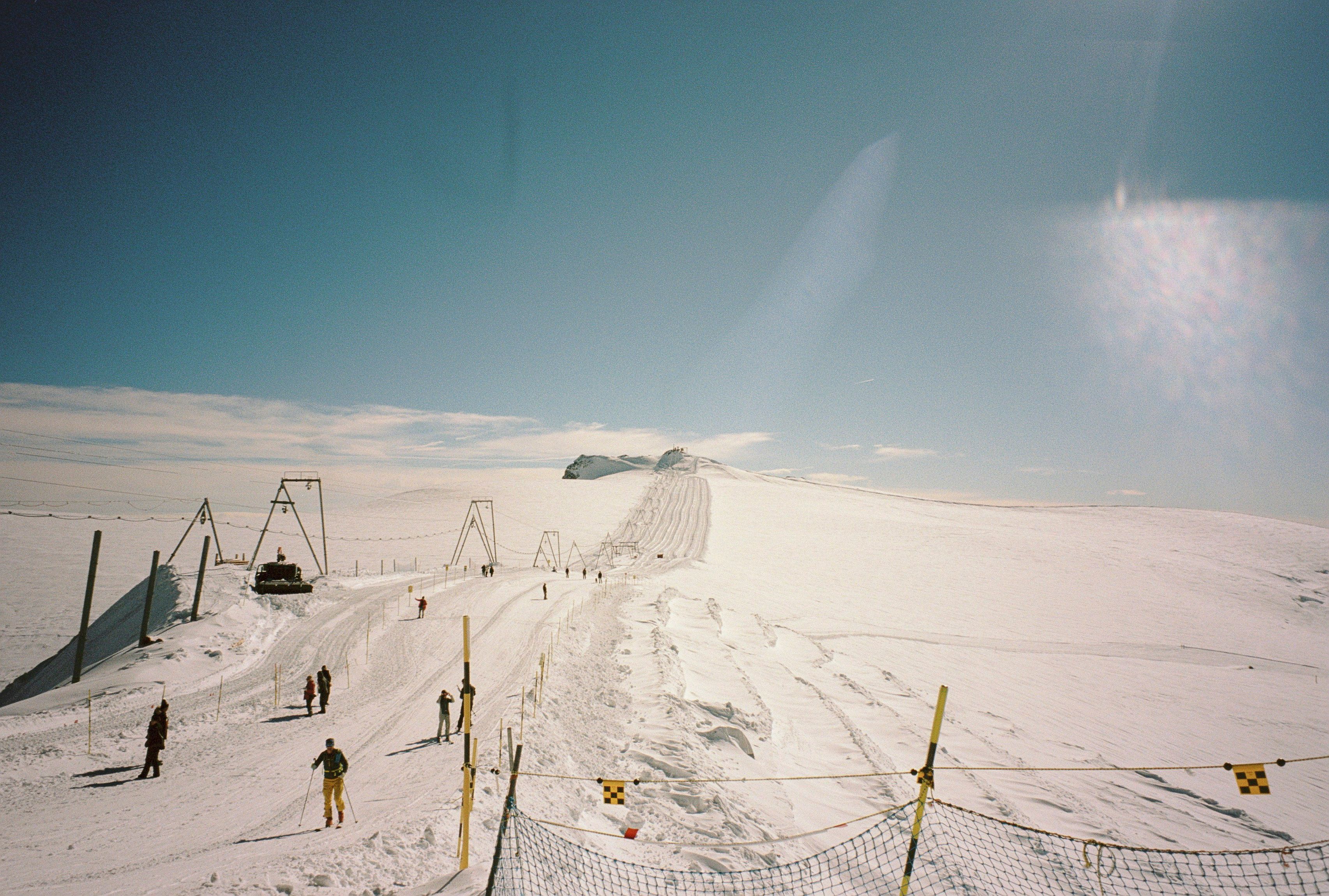 An image of a ski field