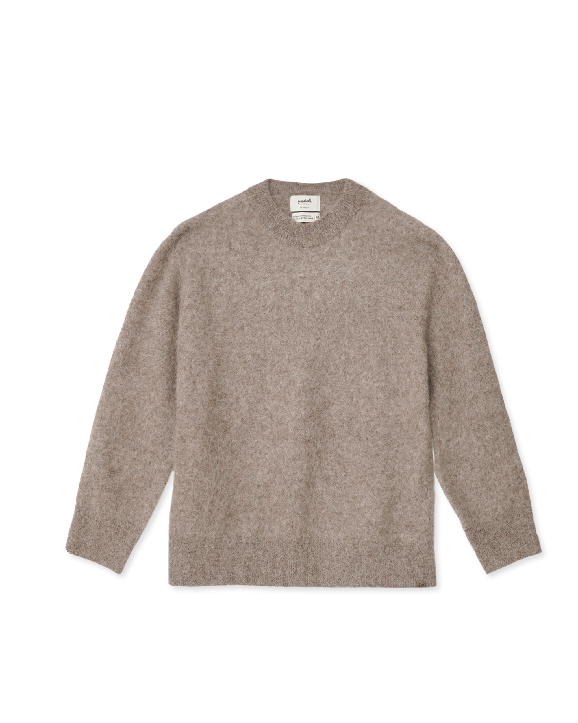 Moose Dinner Sweater, front