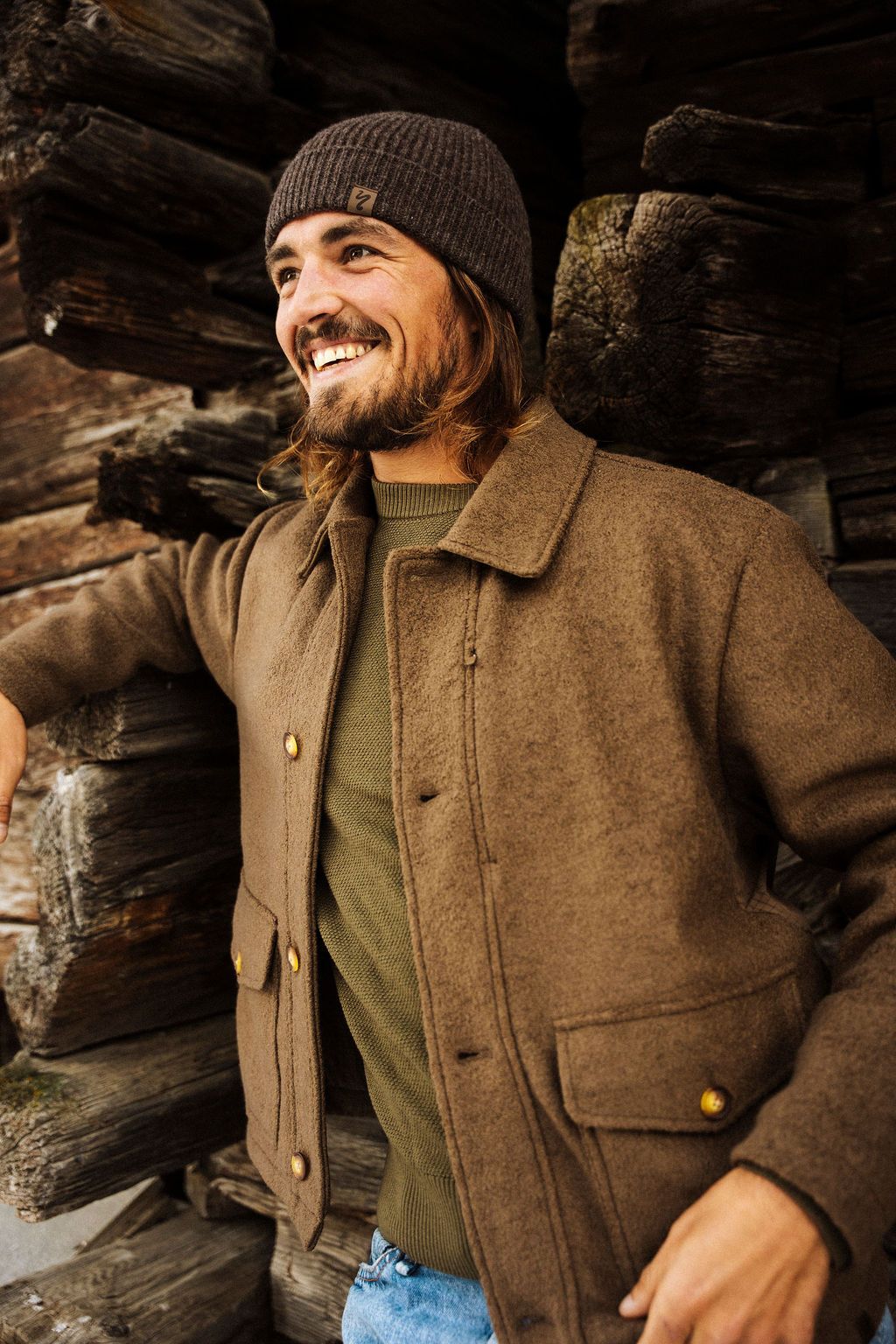 Image of man wearing beanie