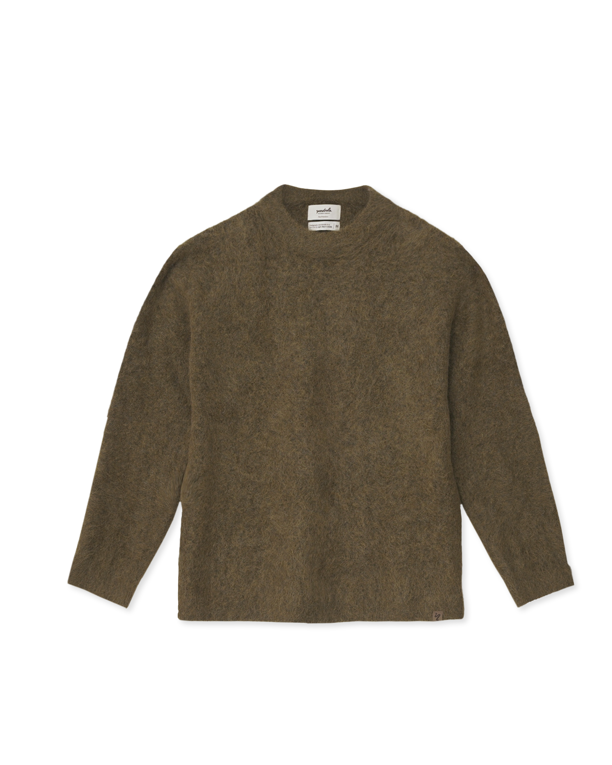Moss dinner sweater front