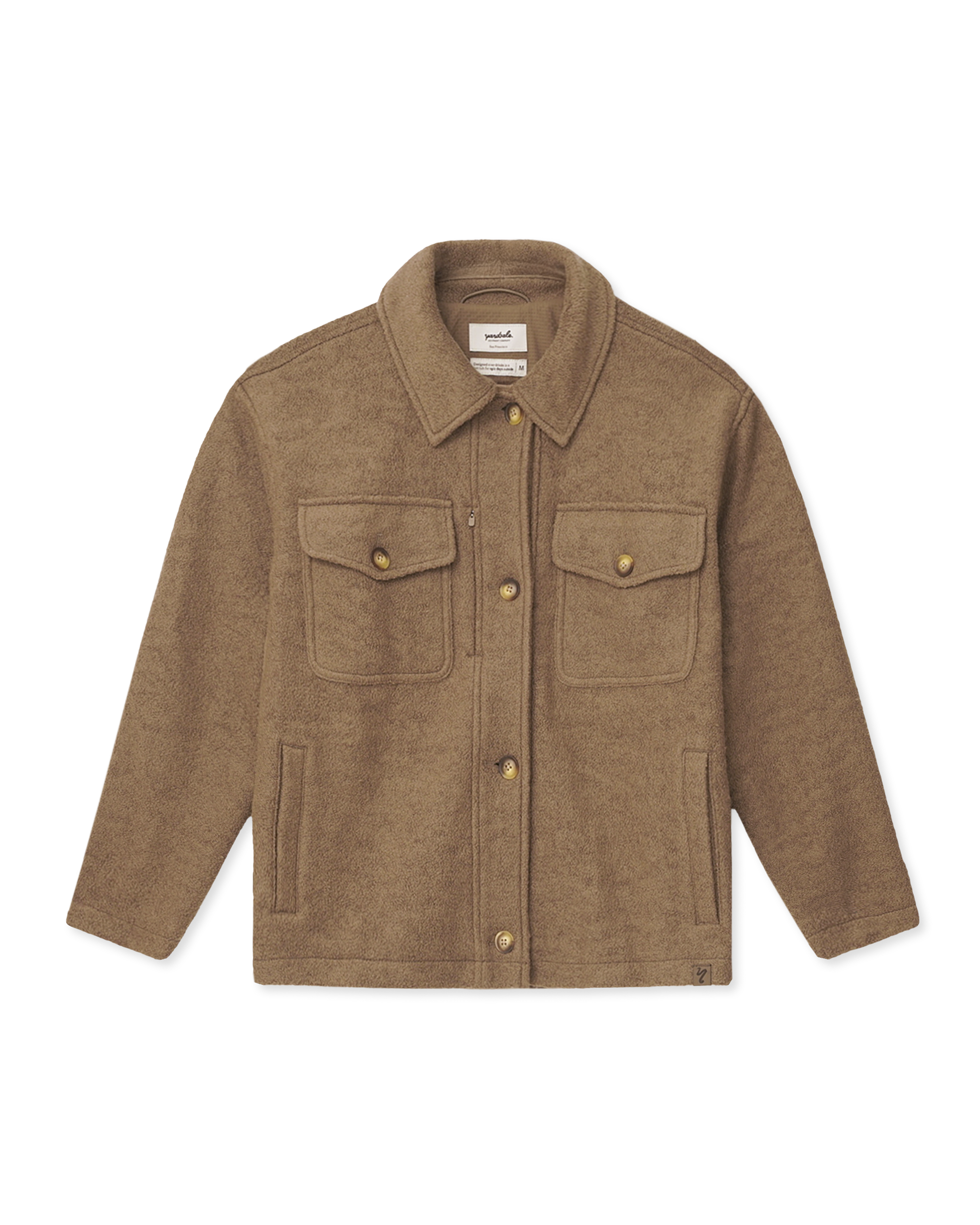 Women's Sport Coat Front, moose buttoned