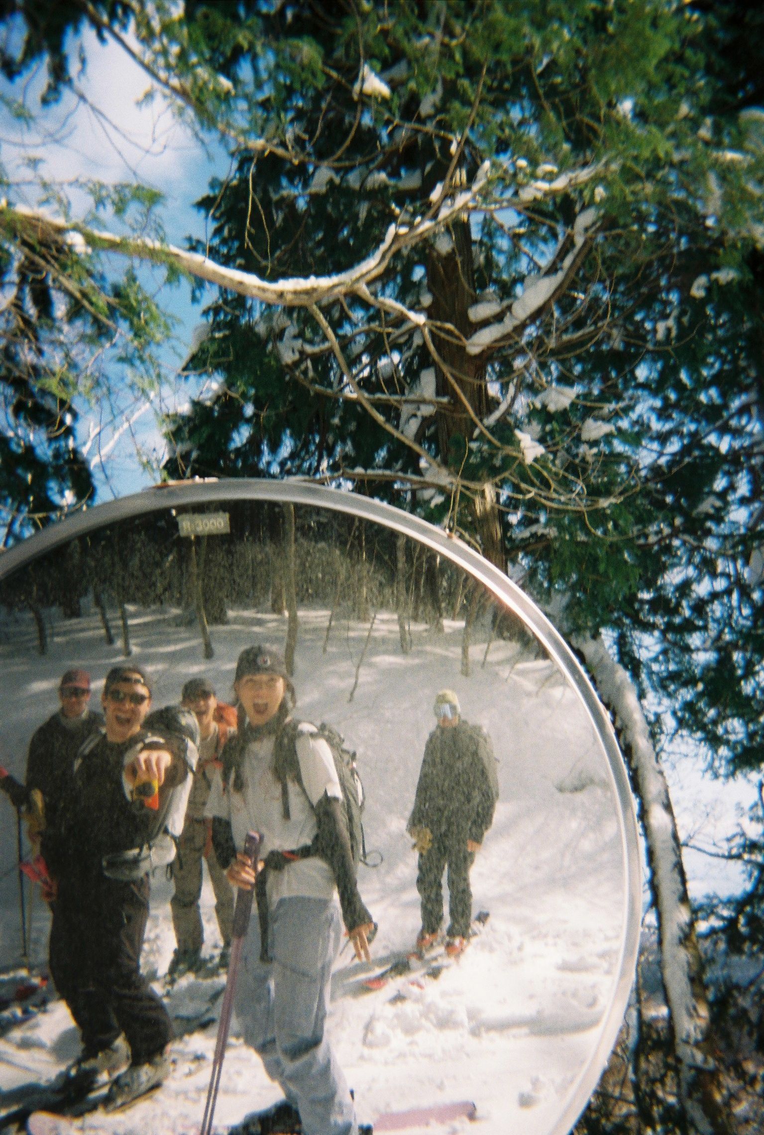 An image of friends skiing in Japan