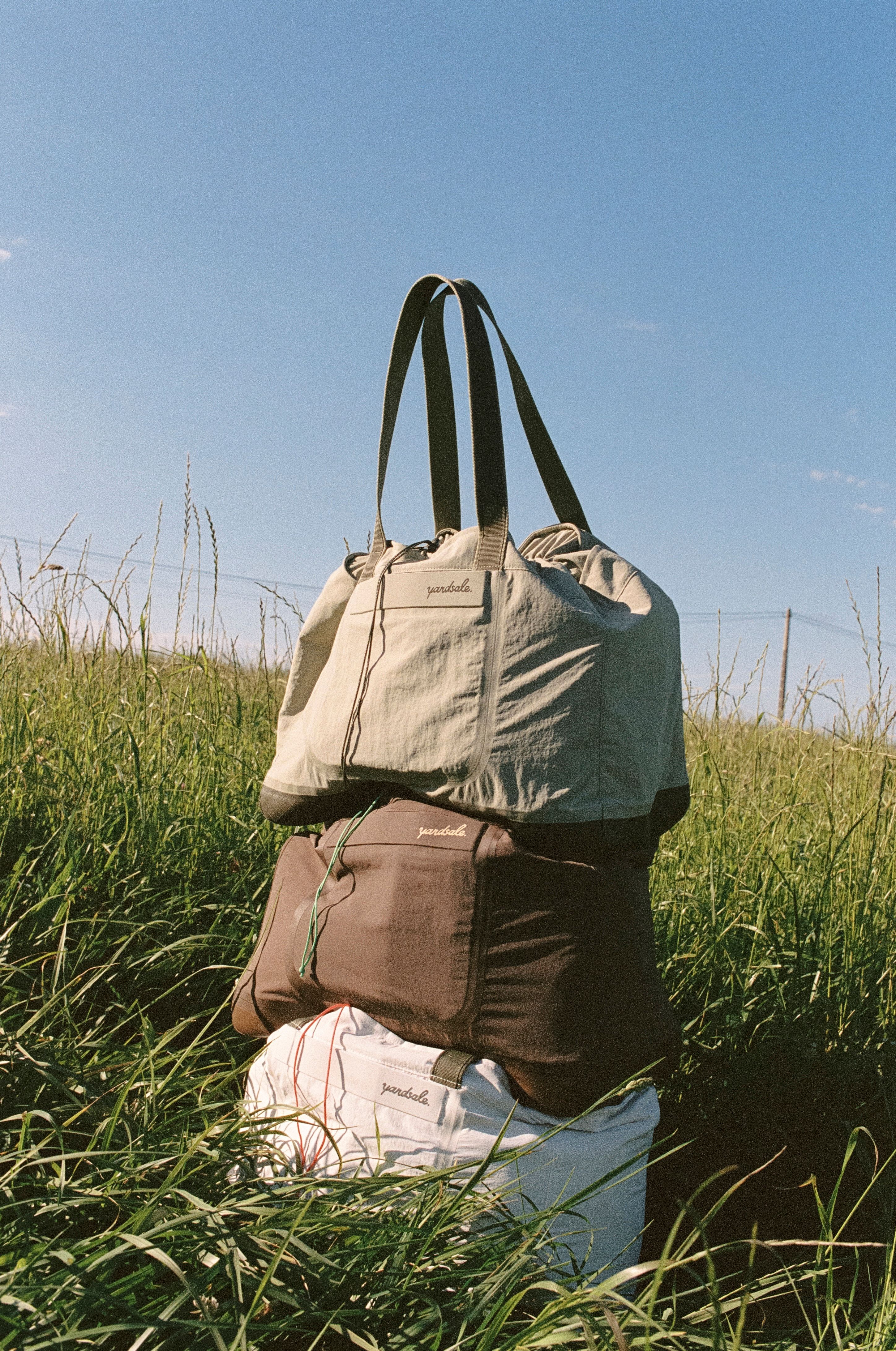 An image of stacked Day Bags