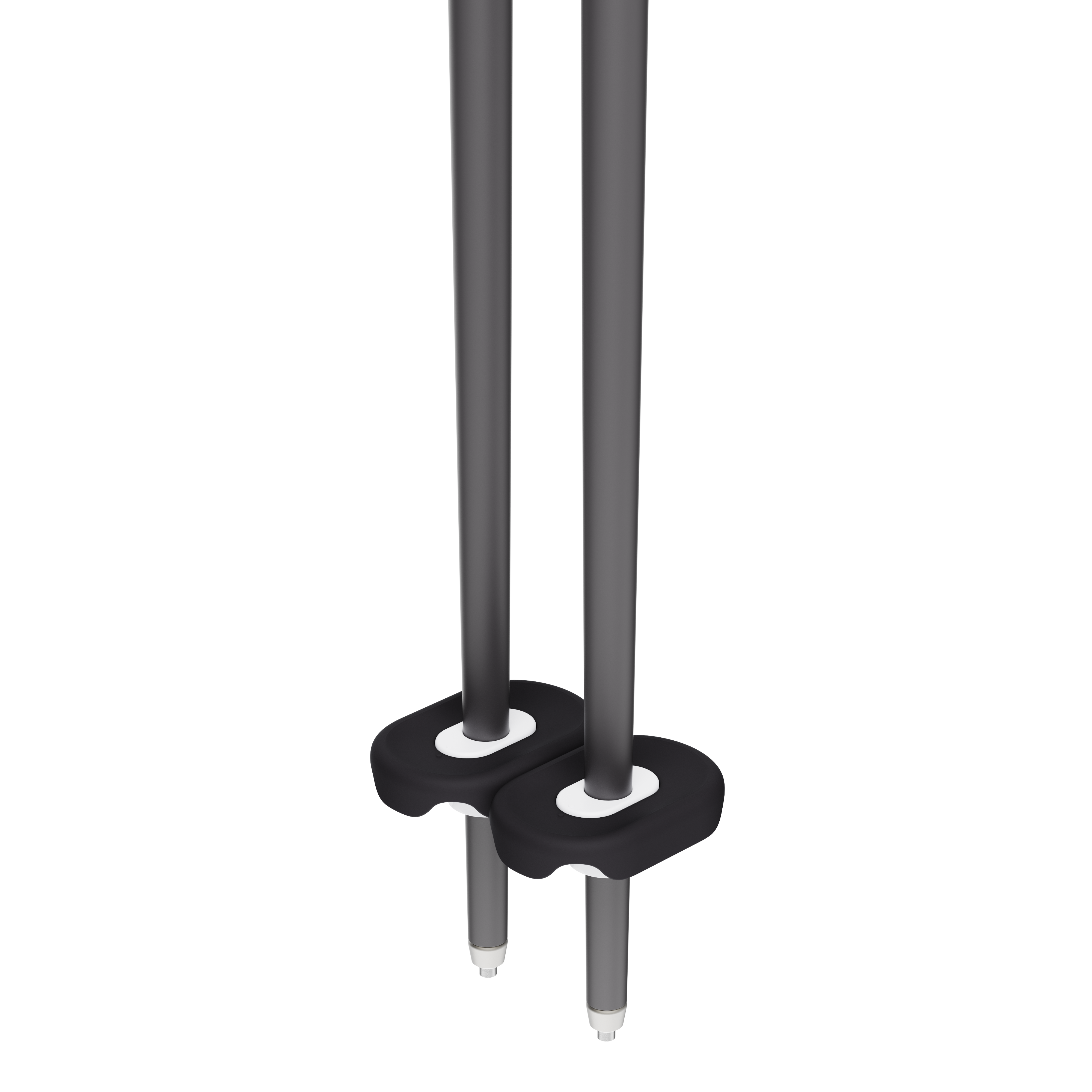 An image of P1 ski poles slush baskets