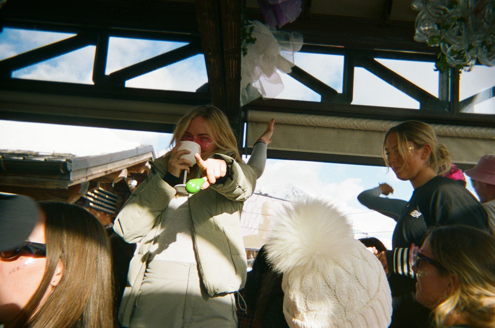 An image of a woman celebrating