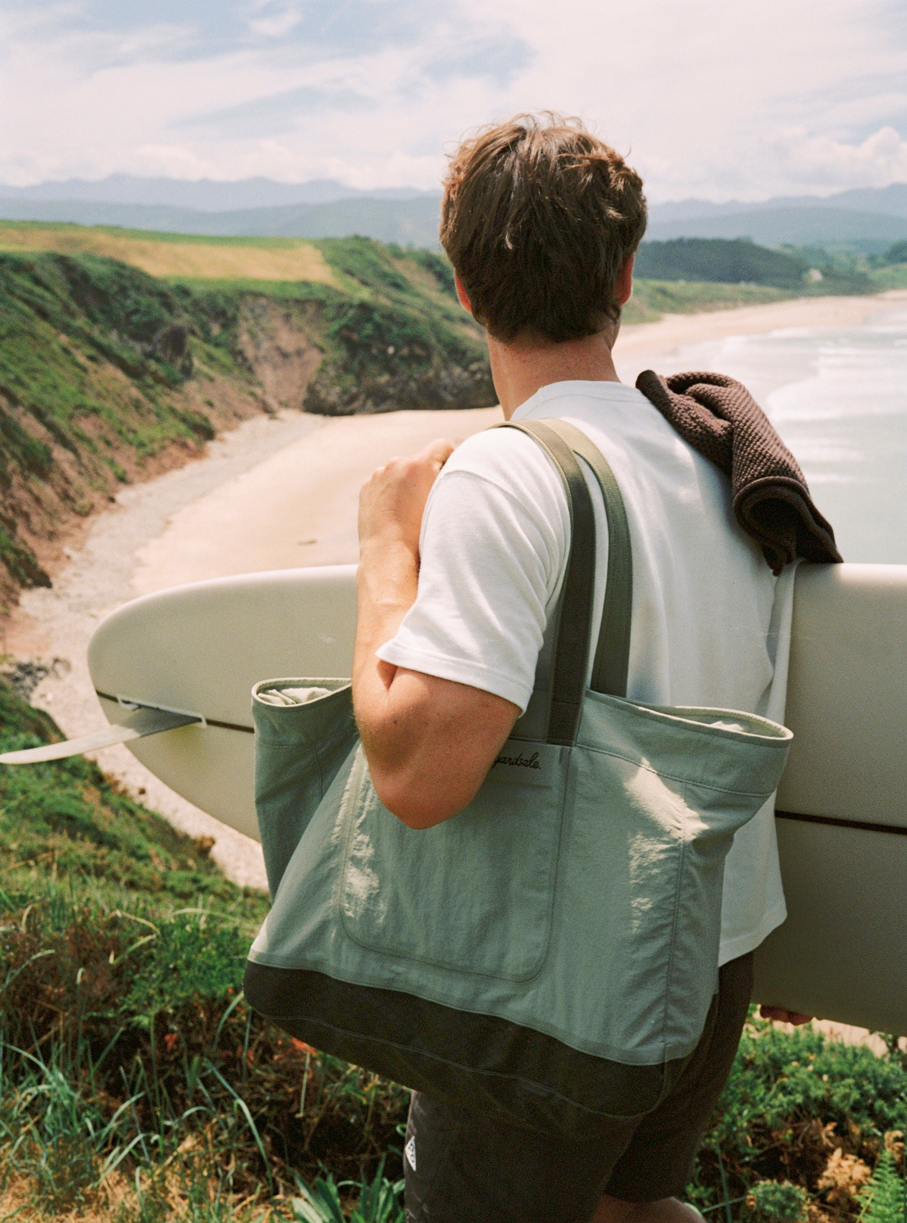 An image of a man at the beach