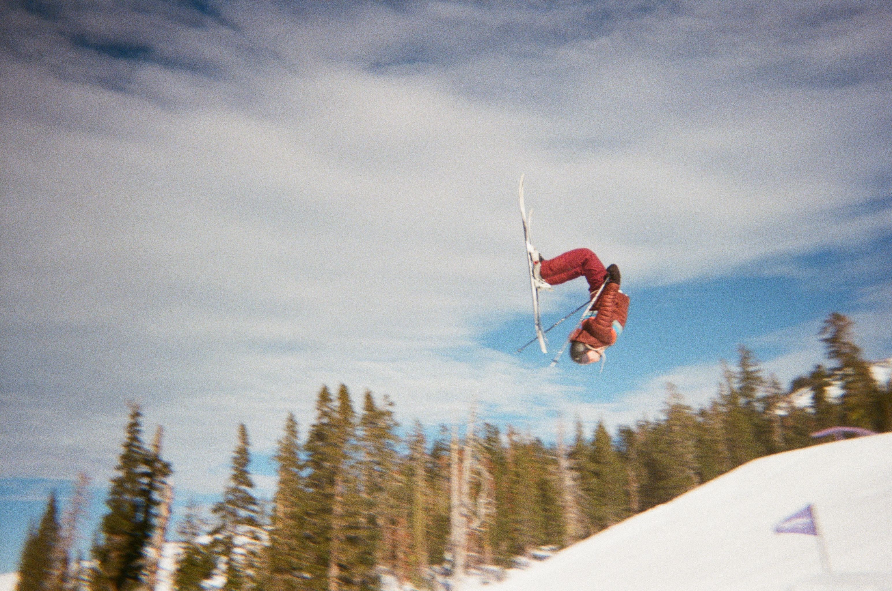 An image a of a person doing a flip 