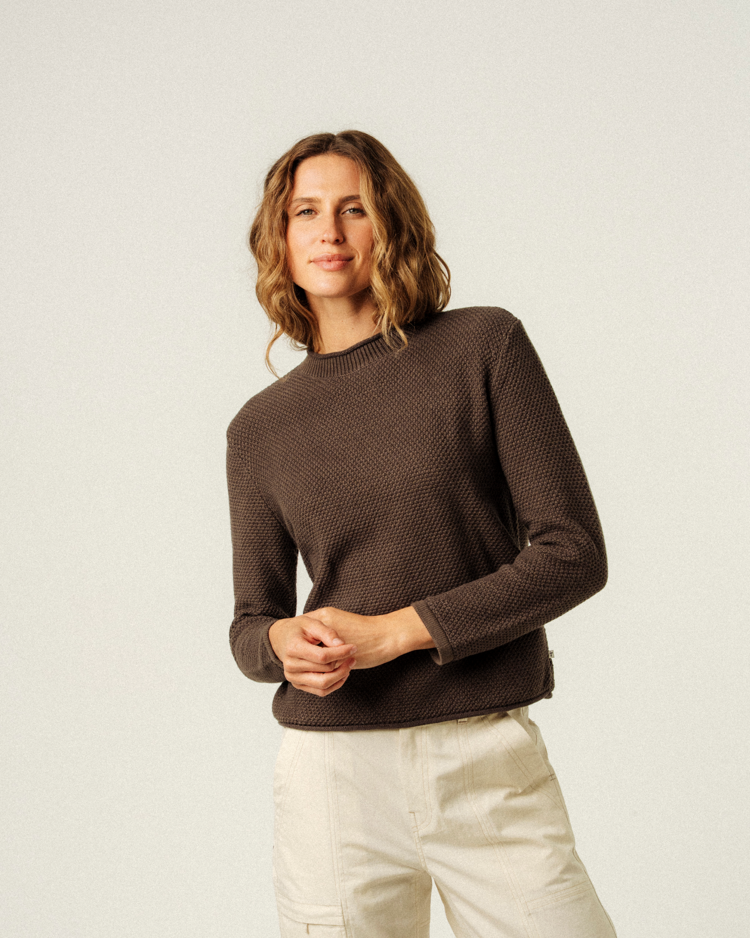 Peat women's surf sweater