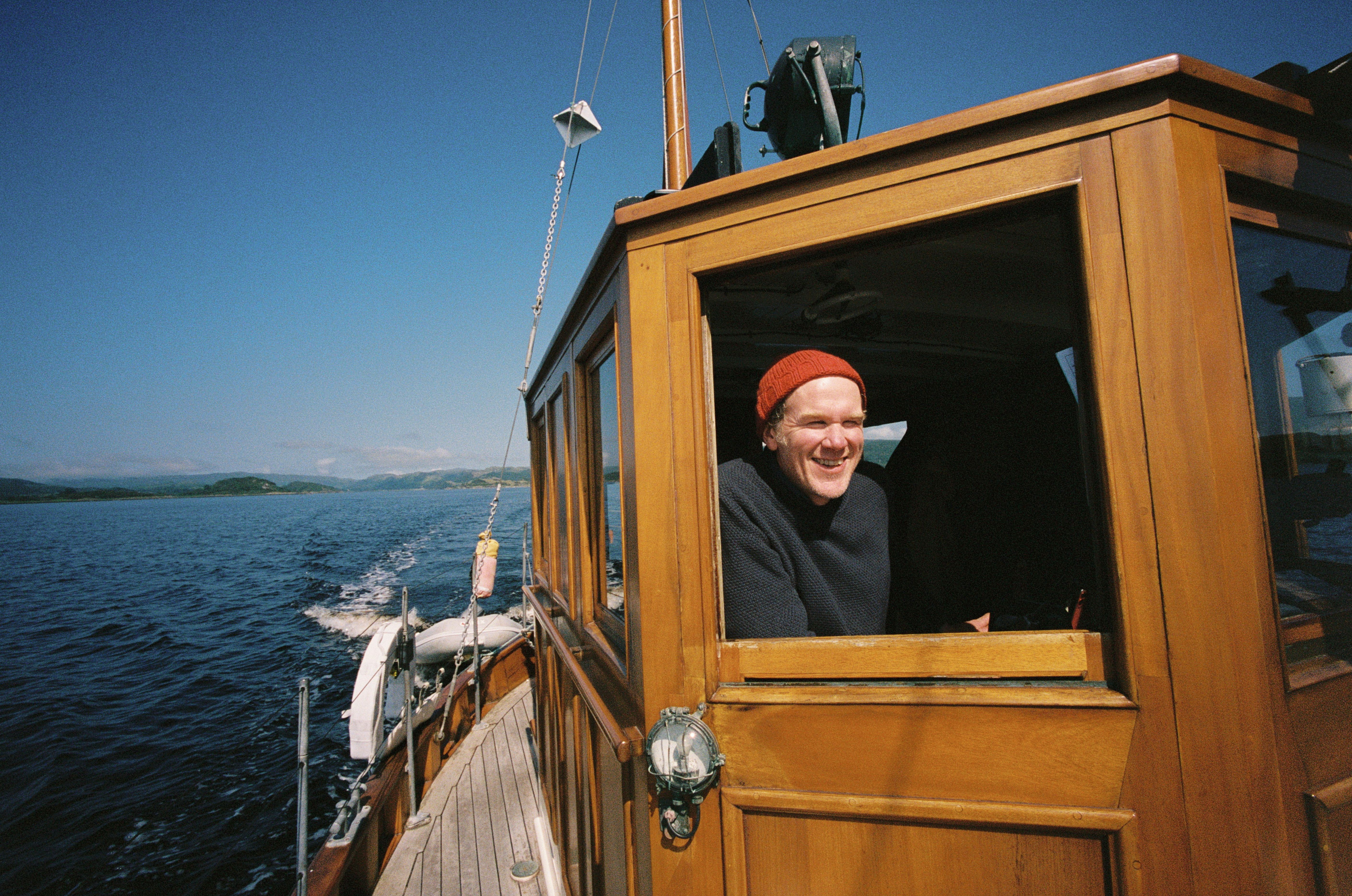 An image of a man in Scotland